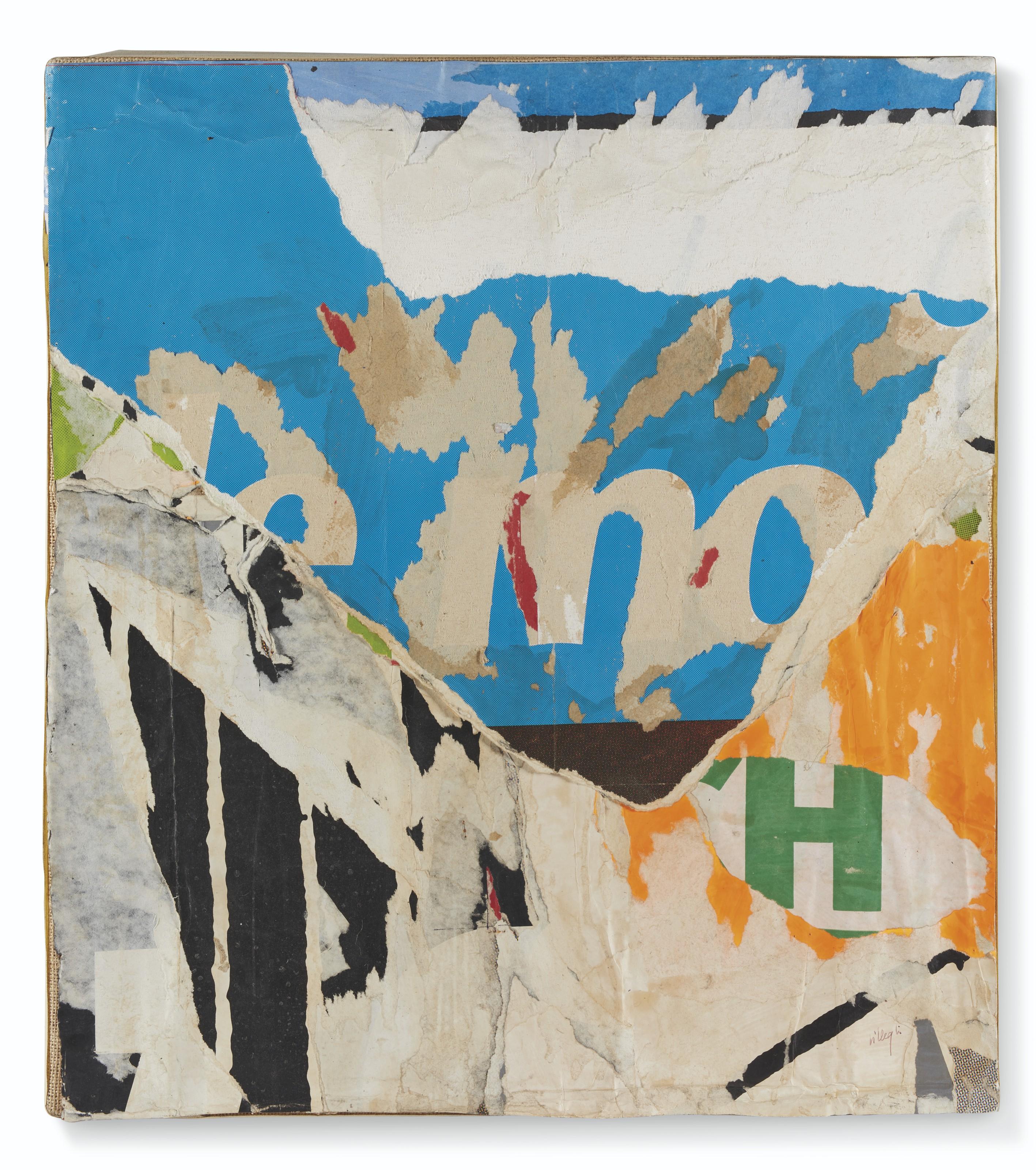 Jacques Villeglé - Métro Bastille