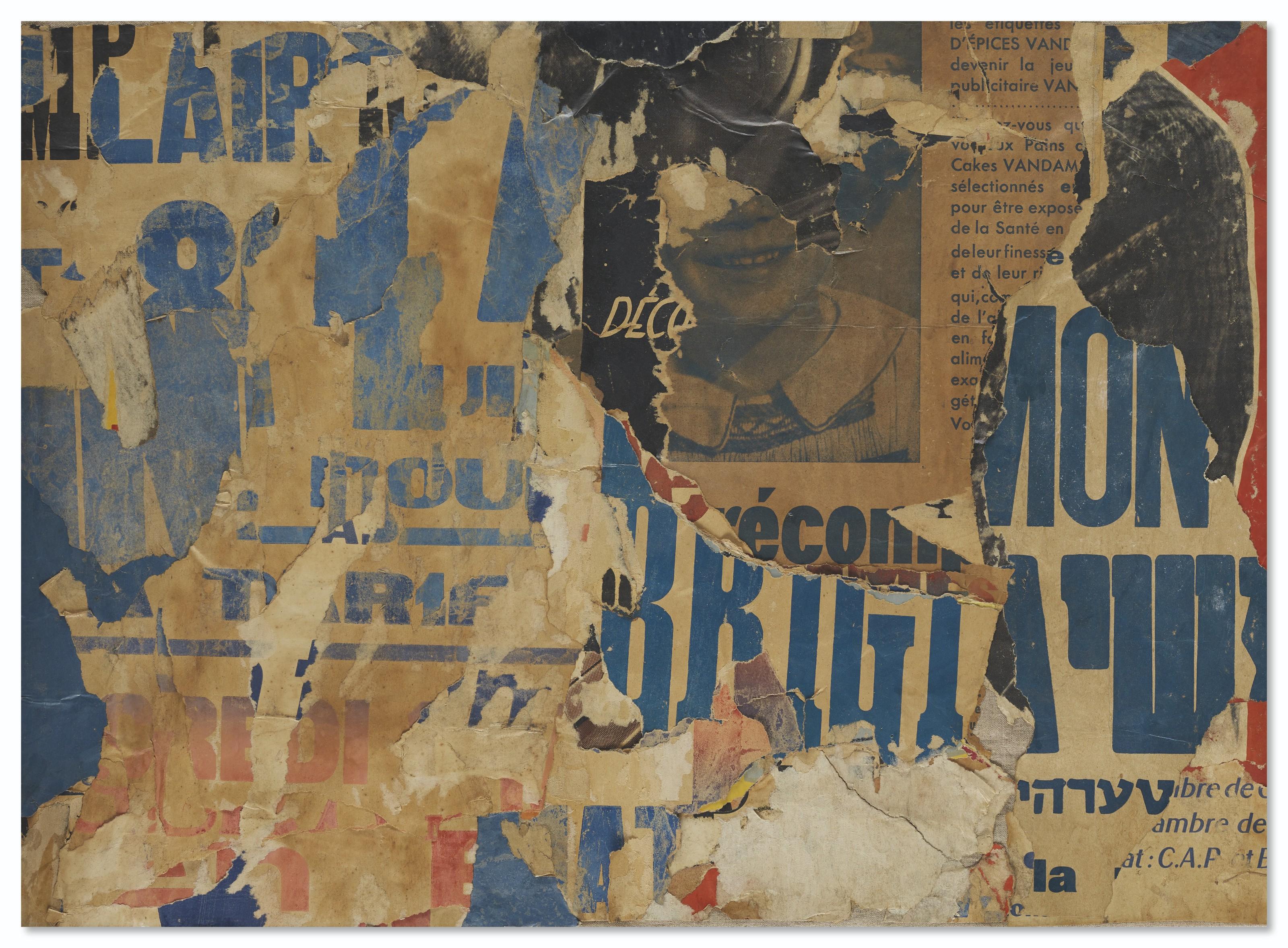 Jacques Villeglé - Rue de Lancry