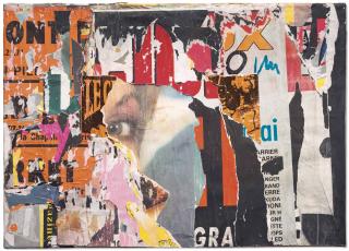 Jacques Villeglé - Rue De Vaugirard- Meudon