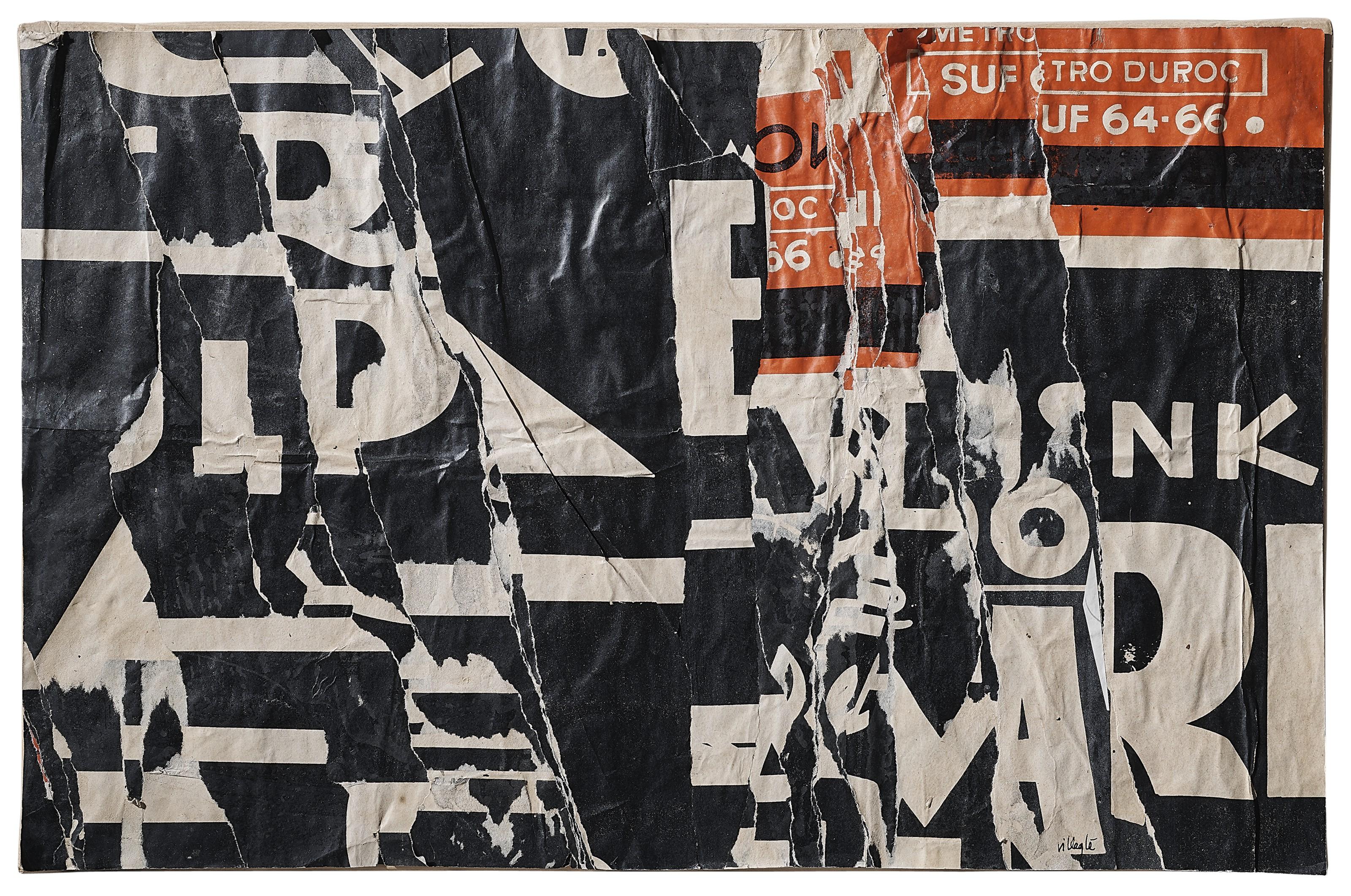 Jacques Villeglé - Rue du Château