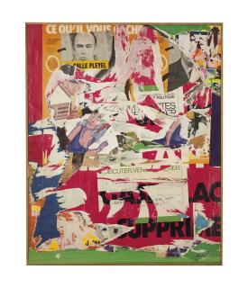 Jacques Villeglé - Rue du Parc Royal