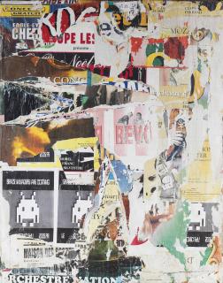 Jacques Villeglé - Space Invaders - Clermont-Ferrand