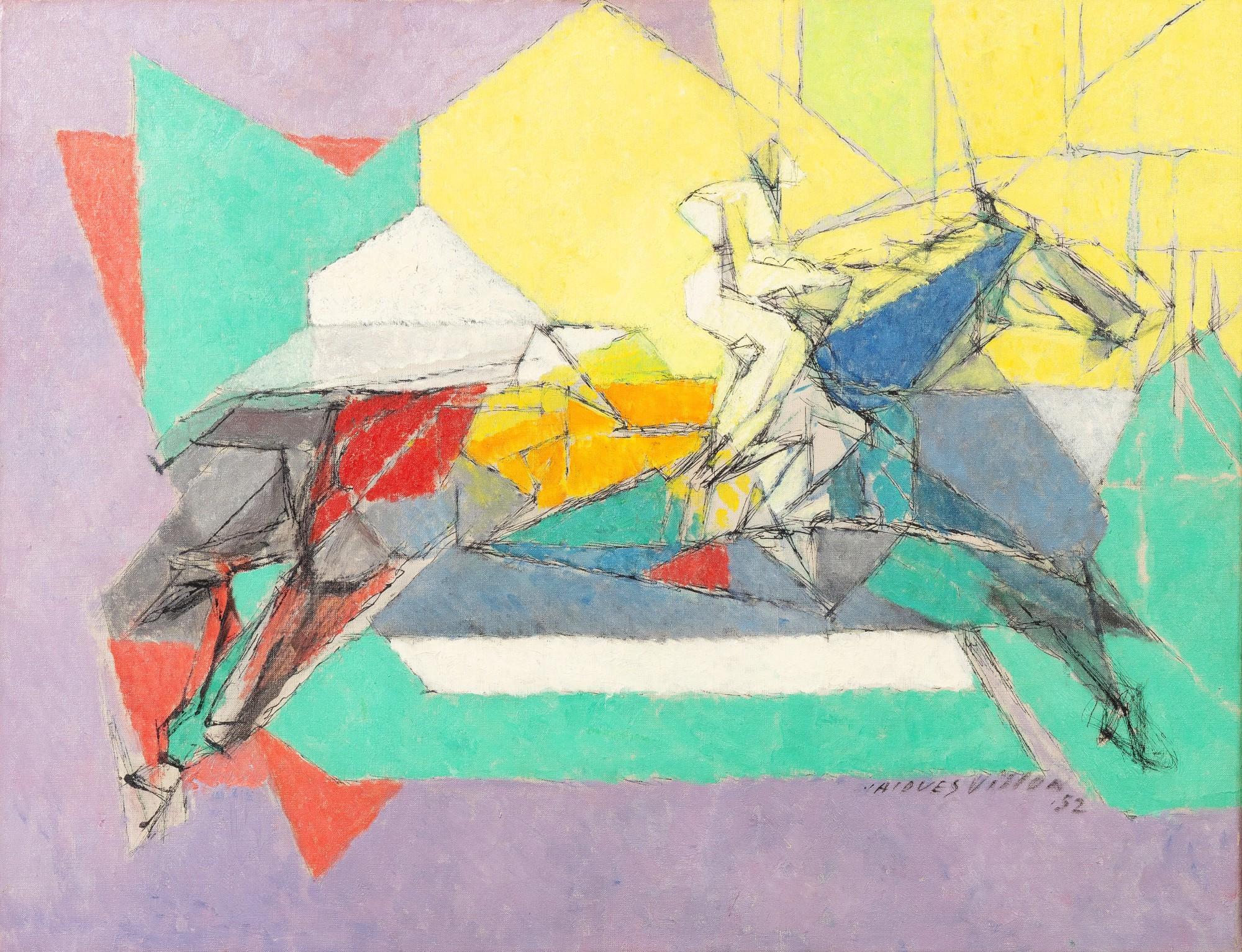 Jacques Villon - Aux courses
