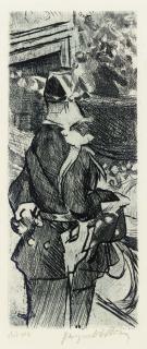 Jacques Villon - Bal du Moulin Rouge: Two plates (Ginestet & Pouillon E249)