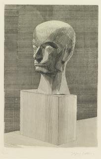 Jacques Villon - Baudelaire (Au Socle) (G. & P. E 290) 