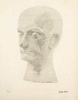 Jacques Villon - Baudelaire (sans socle) (G. & P. E291)