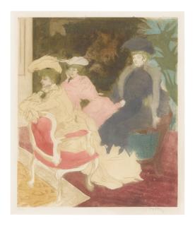 Jacques Villon - Comédie De Société (Ginestet & Pouillon 75)