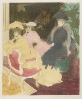 Jacques Villon - Comédie De Société (Ginestet & Pouillon 75)