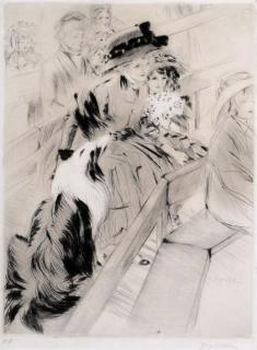 Jacques Villon - Devant un guignol (Ginestit & Pouillon 241)