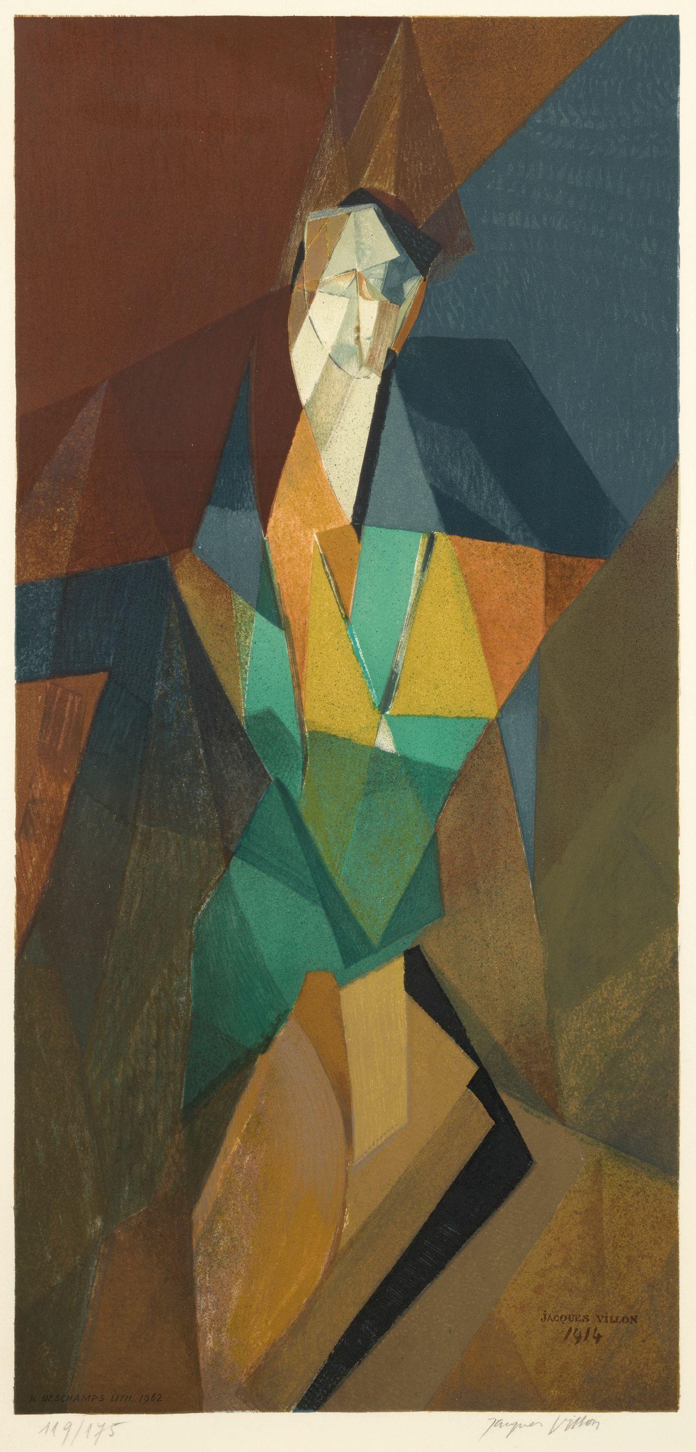 Jacques Villon - Femme cubiste