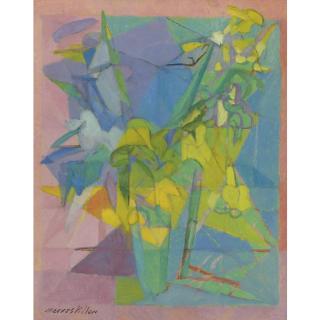 Jacques Villon - Fleurs