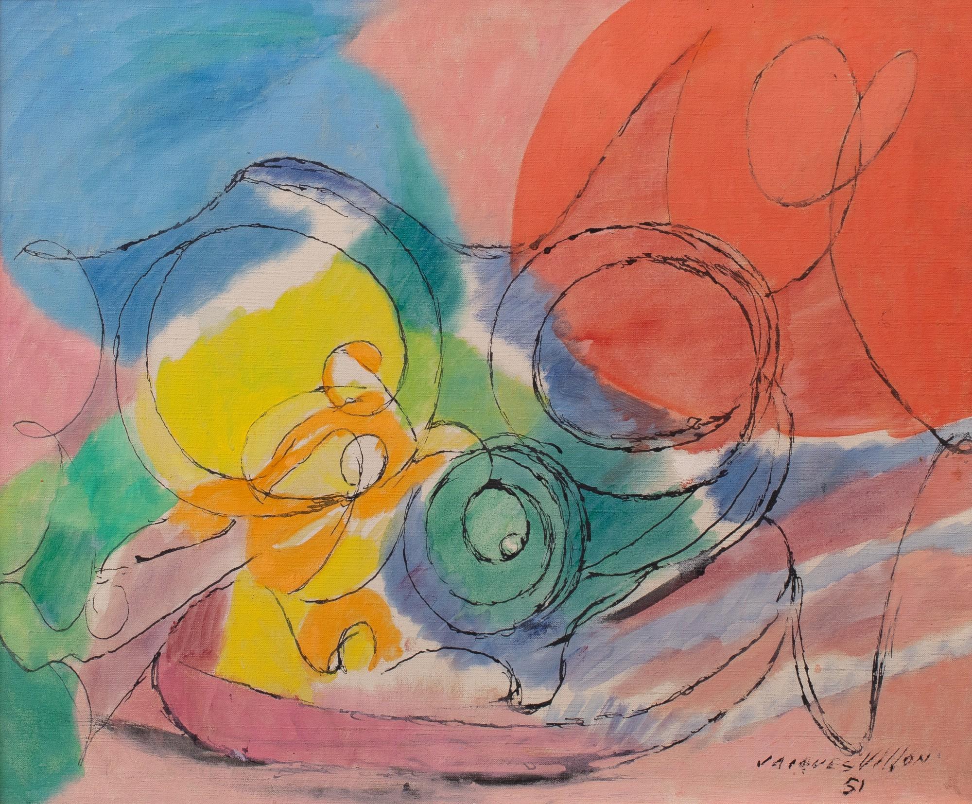 Jacques Villon - Globes terre-ciel