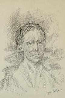 Jacques Villon - Head of A Man