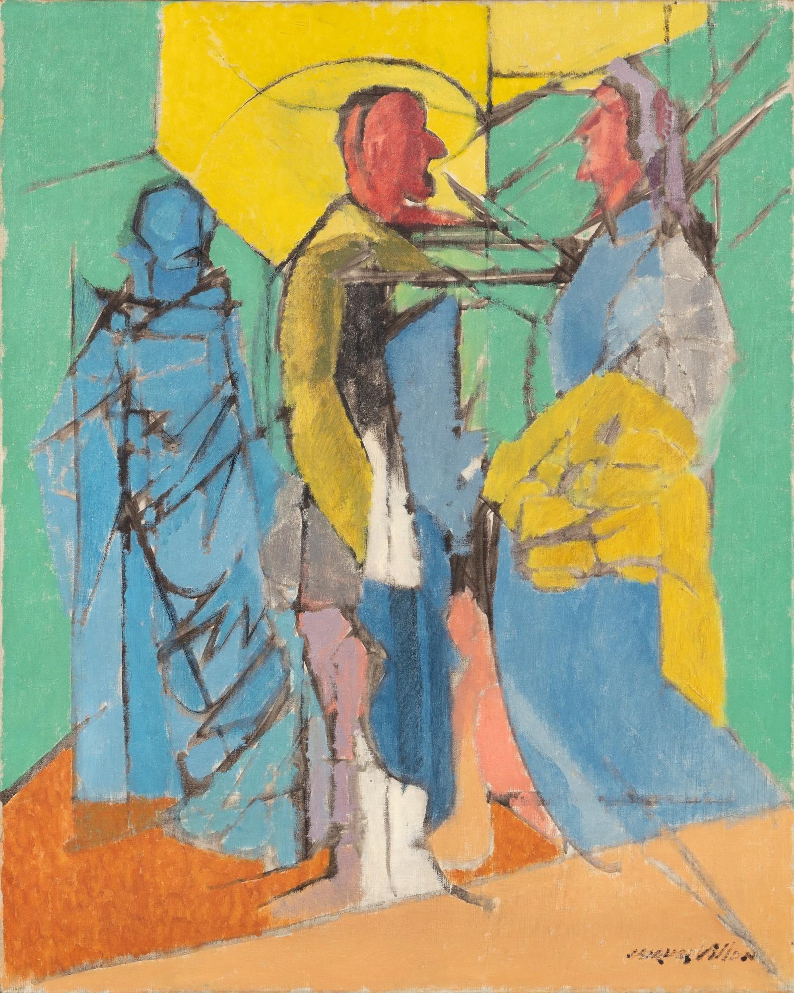 Jacques Villon - Hippolyte et Thésée