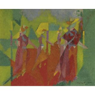 Jacques Villon - La Cueillette