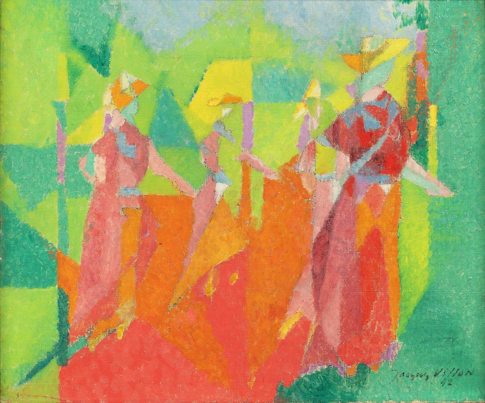 Jacques Villon - La cueillette