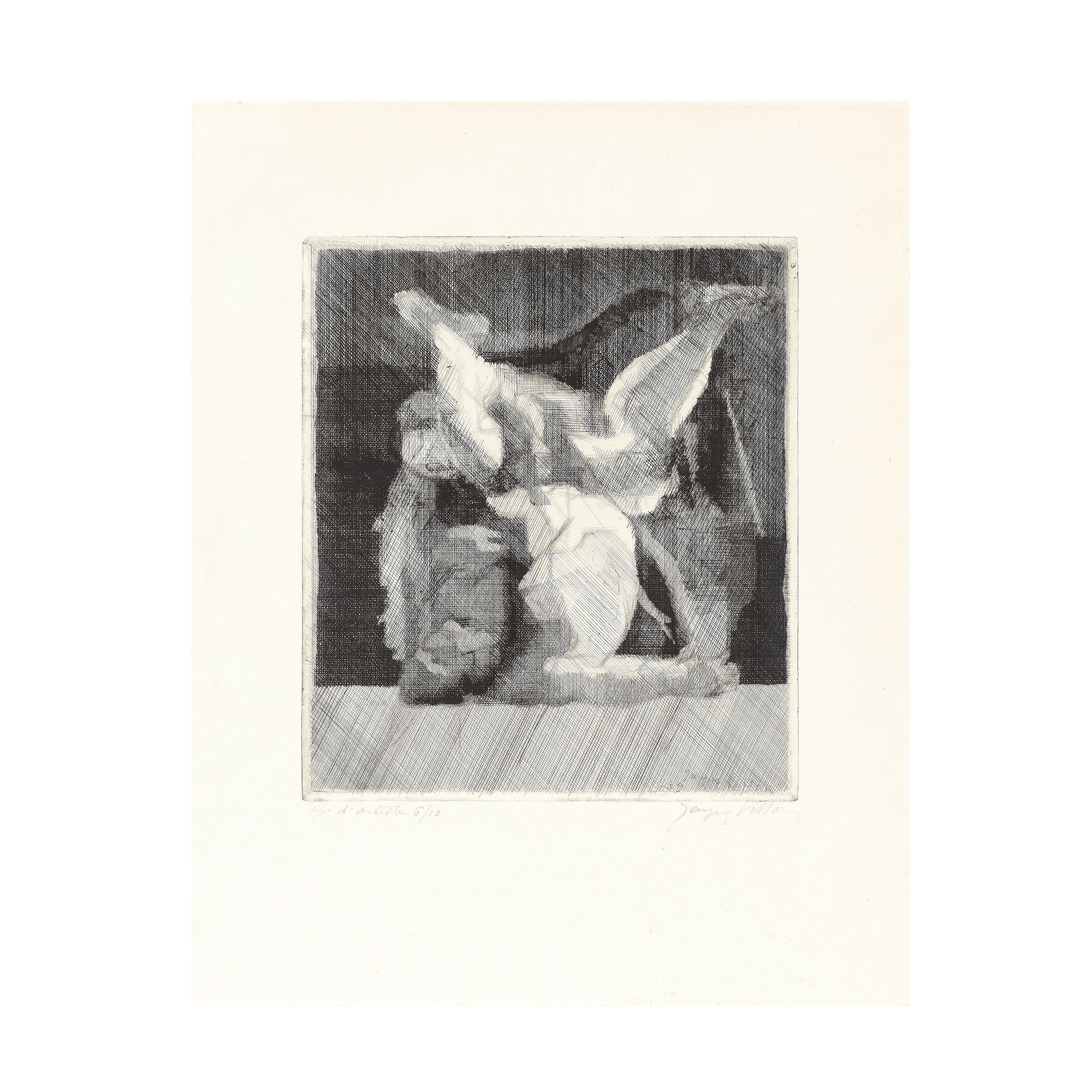 Jacques Villon - La lutte, 1939