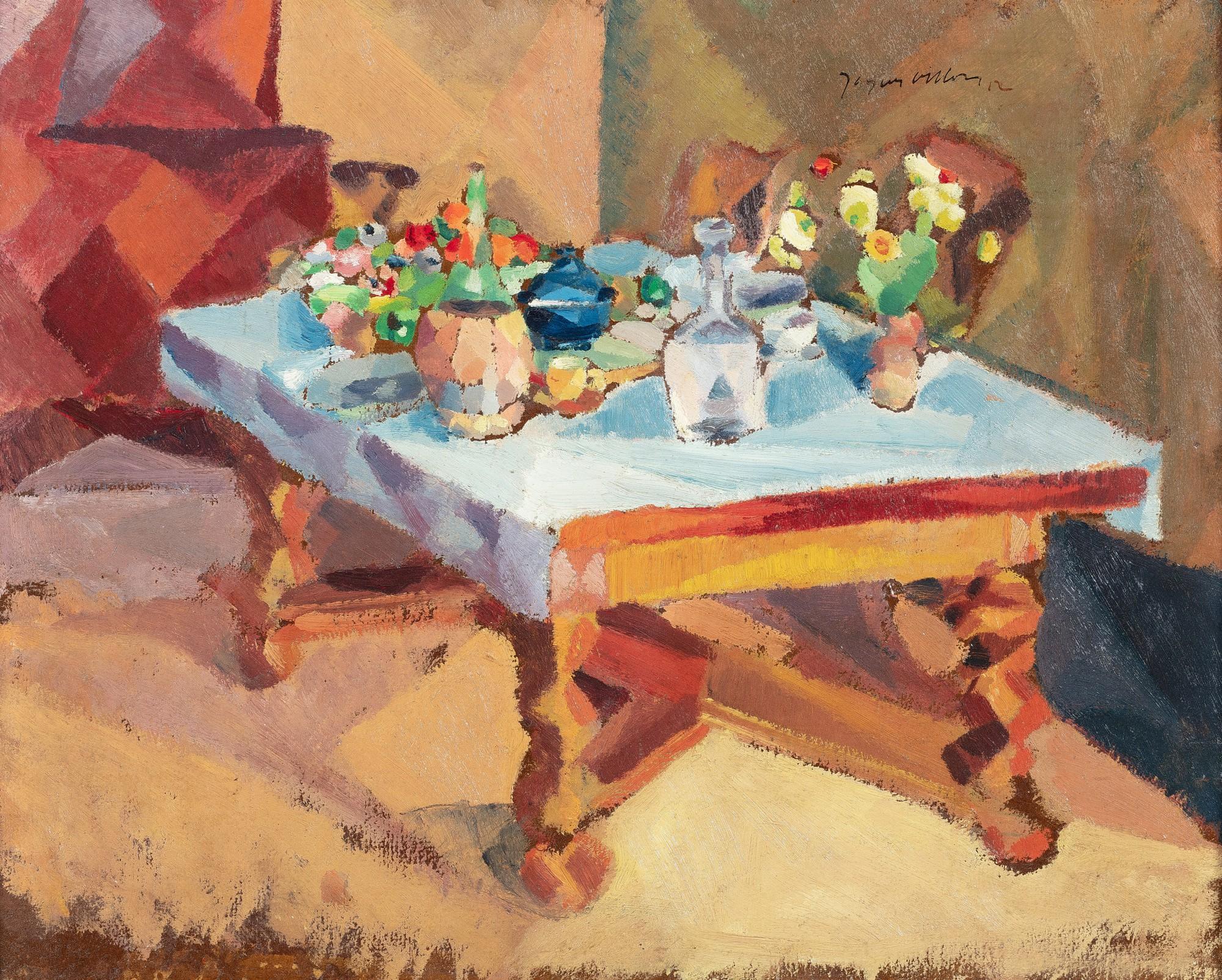 Jacques Villon - La table servie