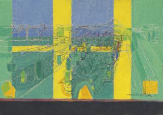 Jacques Villon - Le Jardin De L\'Evêché À Castres