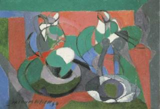 Jacques Villon - Le petit déjeuner