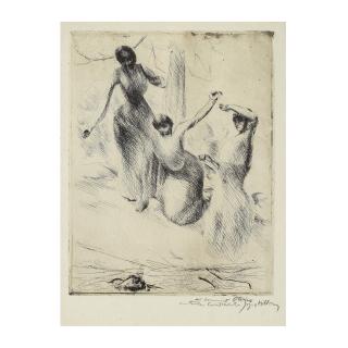 Jacques Villon - Les Femmes de Thrace, 1908