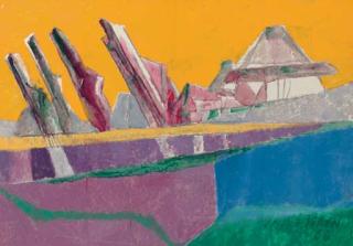 Jacques Villon - Les grues