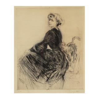 Jacques Villon - Lily ou La Femme au Chat ou caresse, 1905