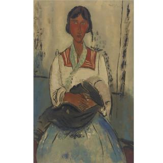 Jacques Villon - L\'Italienne; And Les Roses (Ginestet/Pouillon 650 And 651)