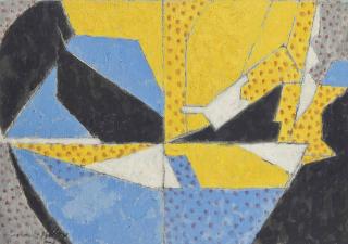 Jacques Villon - L\'oiseau en cage