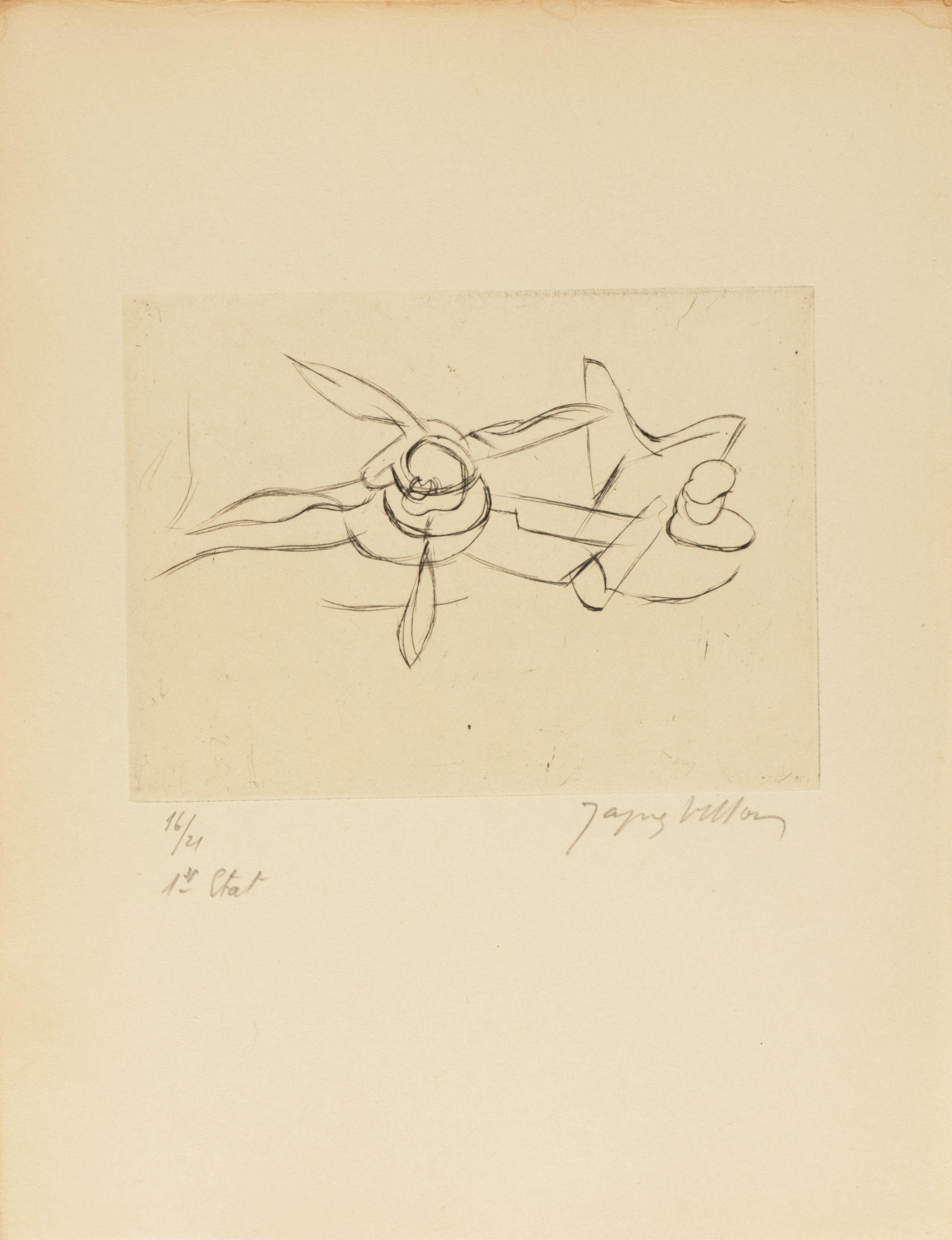 Jacques Villon - Miennes, by Tristan Tzara (14 works)