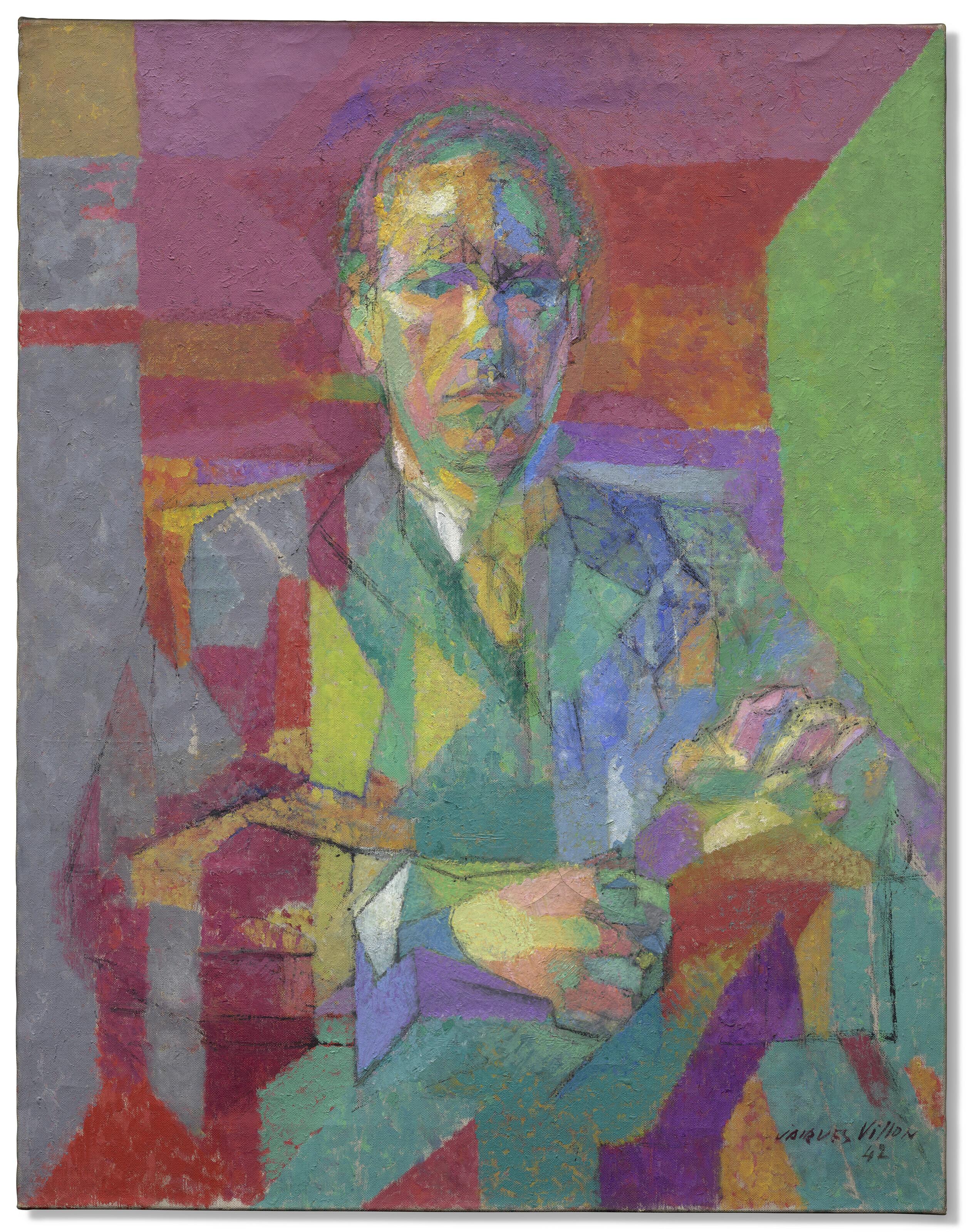 Jacques Villon - Portrait de Monsieur B.