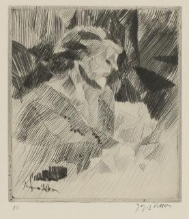 Jacques Villon - Portrait De Suzanne D. (G./P. 278)