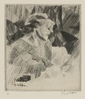 Jacques Villon - Portrait De Suzanne D. (Ginistet/Pouillon 278)