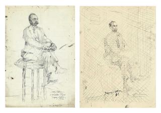 Jacques Villon - Portrait De Walter Pach