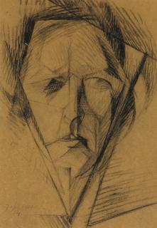 Jacques Villon - Portrait d\'homme