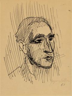 Jacques Villon - Pour un portrait de Marcel Duchamp