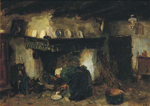 Jacques Zon - By the kitchen fire