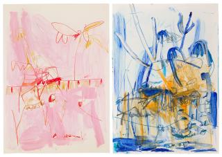 Jadé Fadojutimi - (I) Rampage (Ii) Untitled Study