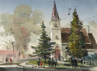 Jade Fon - Brentwood Church; Mendocino Church (A Group Of Two)