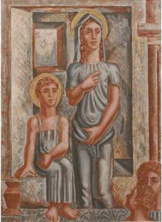 Jaime Antonio Colson - A man and his son on an elevation