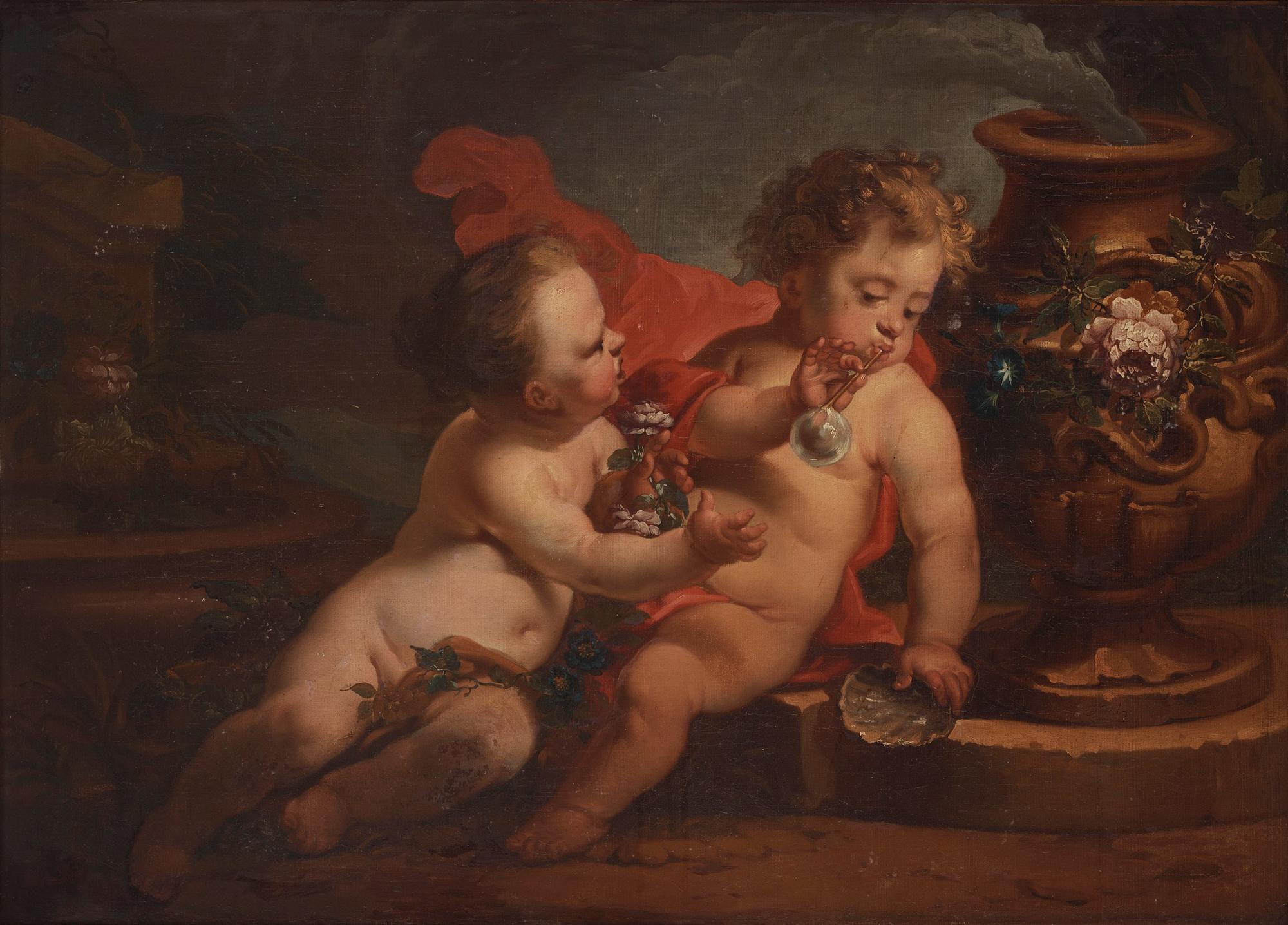 Jakob de Wit - Allegorical figure scene