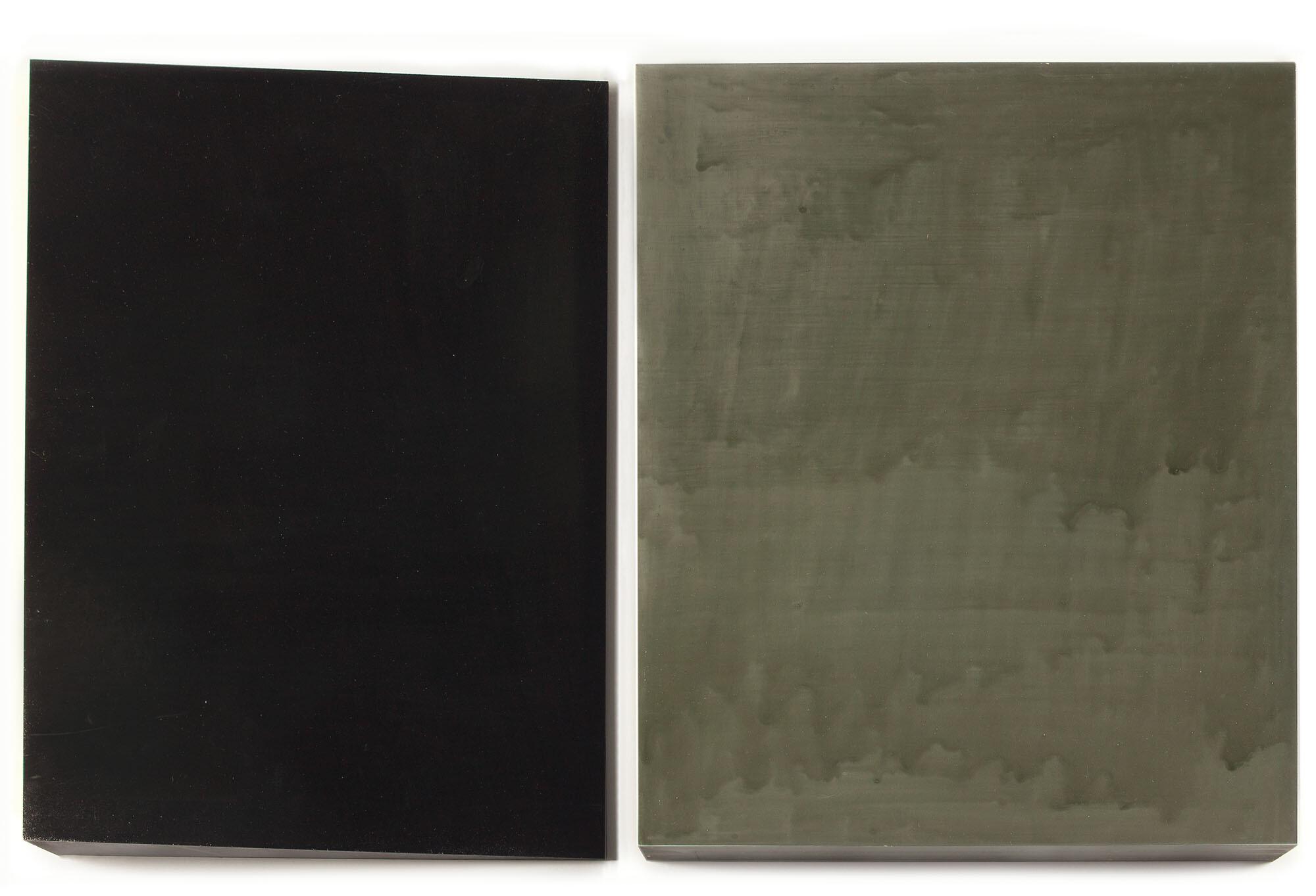 Jakob Gasteiger - 2-teilig: Ohne Titel.