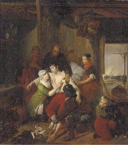 Jakob Josef Eeckhout - Rescued from the sea