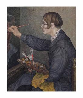 Jakob Nieweg - Charley Toorop in her studio