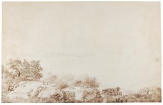 Jakob Philipp Hackert - An Extensive View Of The Islands Of Procida And Ischia From Capo Miseno