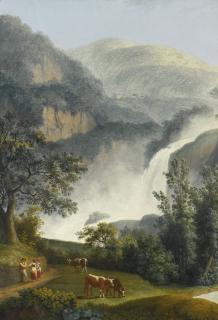 Jakob Philipp Hackert - Tivoli, A View Of The Great Cascade