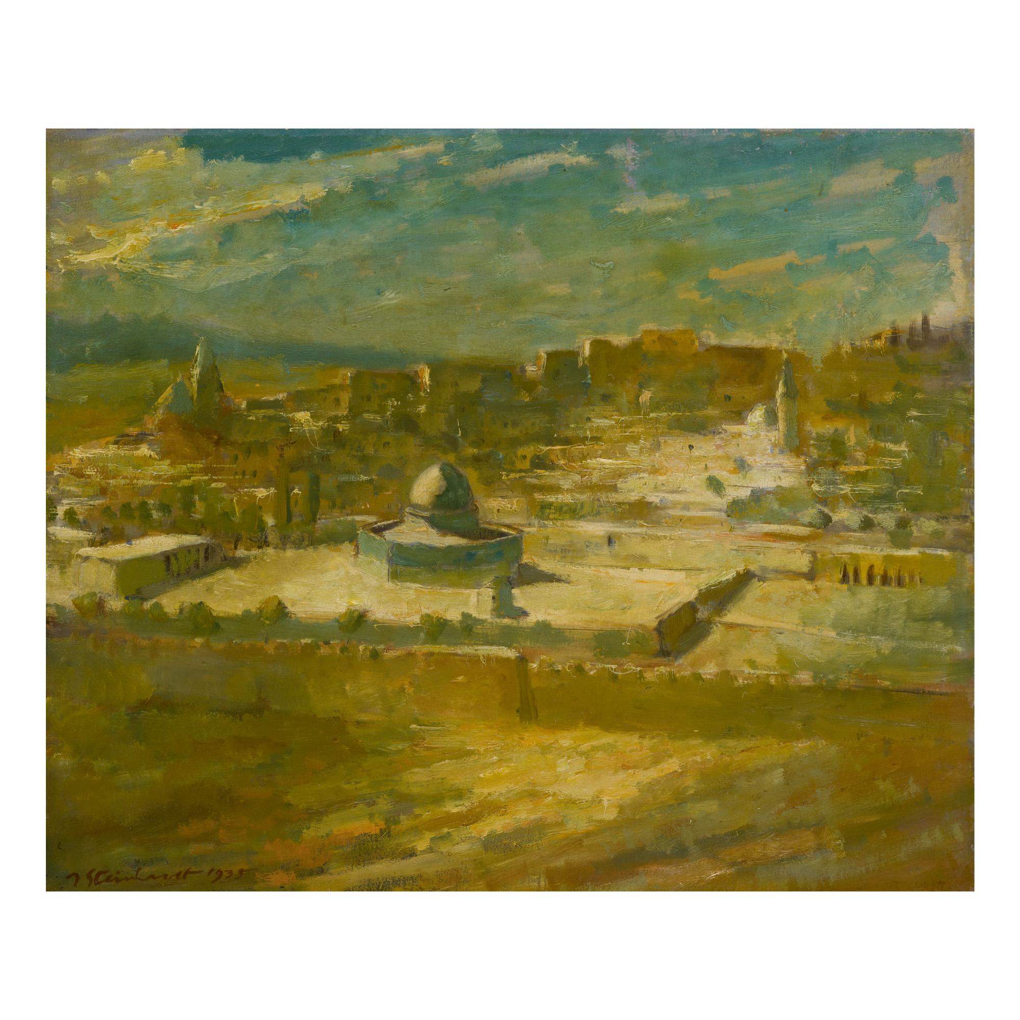 Jakob Steinhardt - View Of Jerusalem