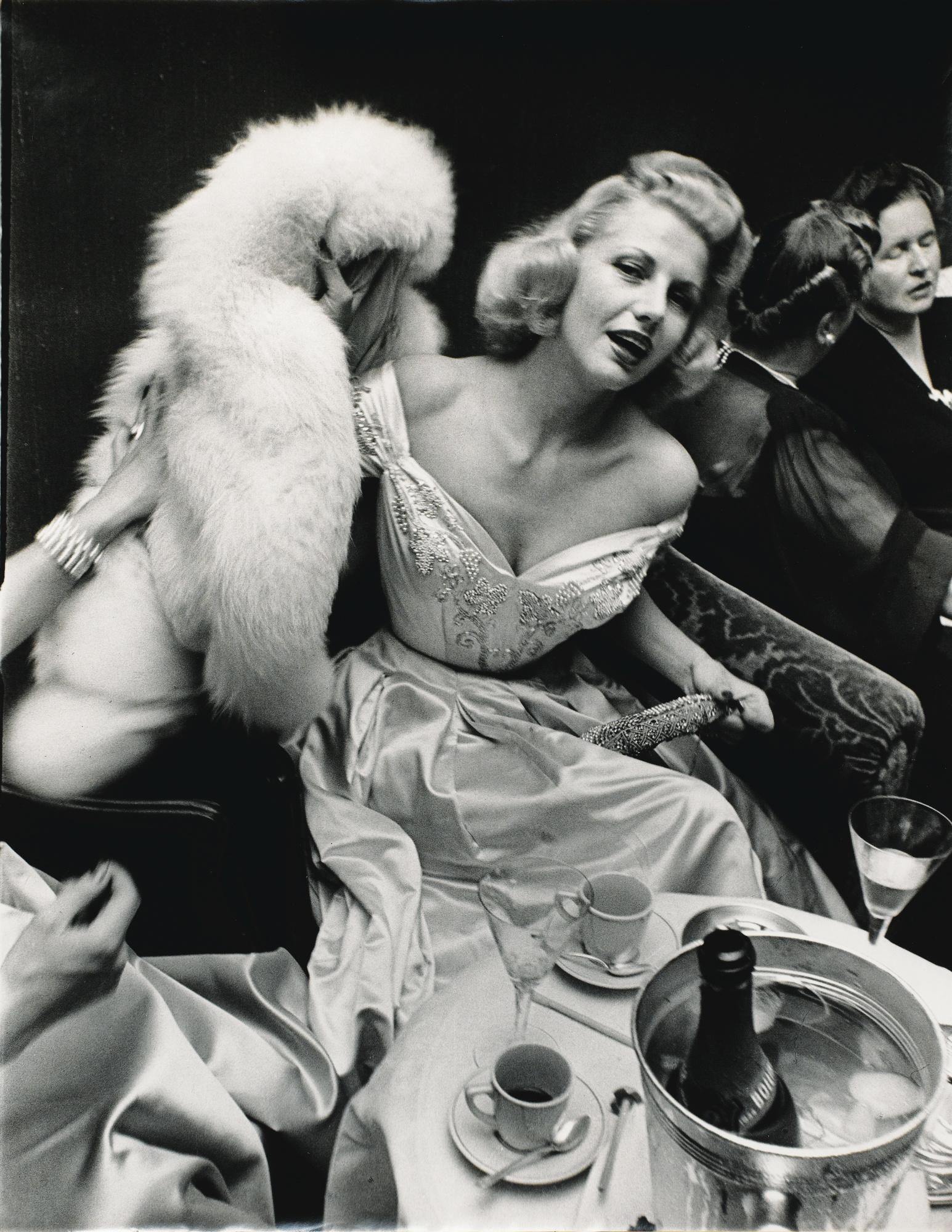 Jakob Tuggener - Acs Ball, Grand Hotel Dolder, Zürich 1948Silver Print, Printed Later. Signed, Titled And Dated In Pencil And With The Photographer\'S Stamp On The Reverse.