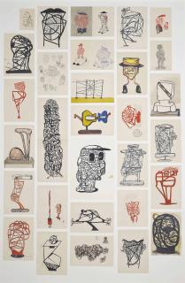 Jakub Julian Ziolkowski - Untitled (Sketches Of Sculptures)