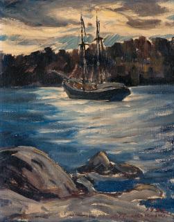 Jalmari Ruokokoski - At Anchor In A Deserted Creek.